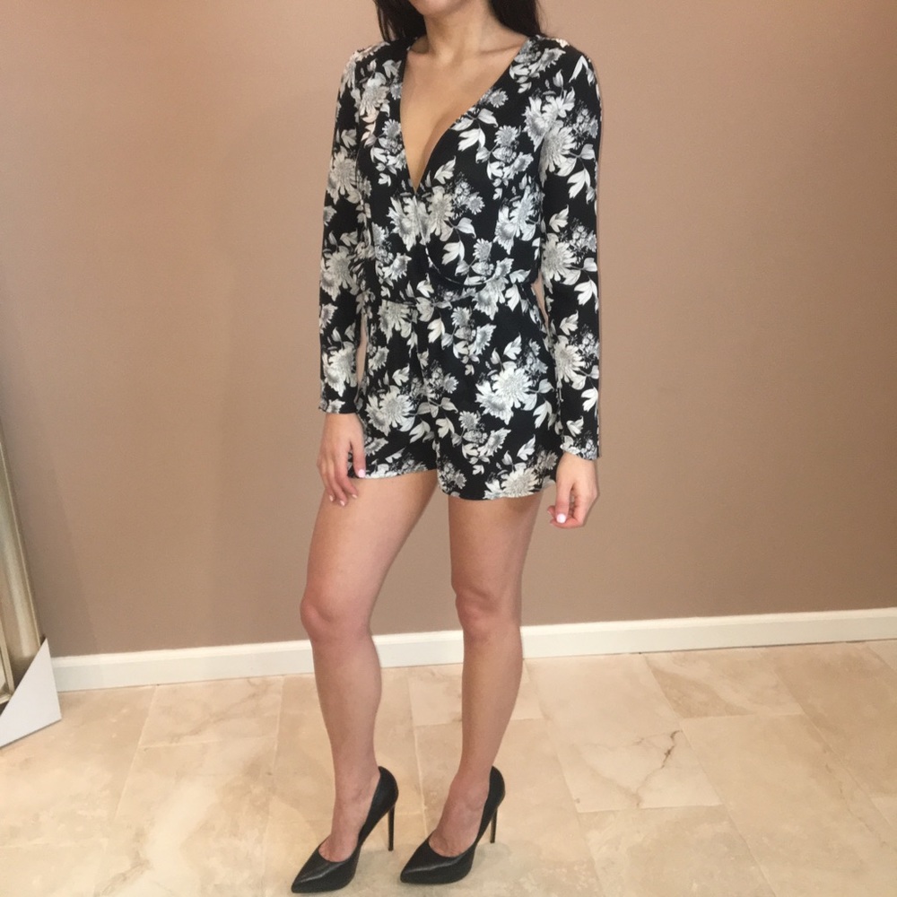 Floral Romper